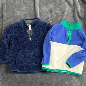 Carter's Blue and Green Kids Sweatshirts